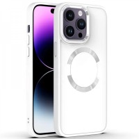 Чохол Metal Style Case with MagSafe iPhone 13 Pro White