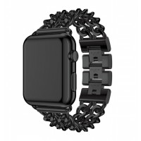 Ремінець Chanel New Metal для Apple Watch 38mm / 40mm / 41mm Black