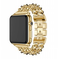 Ремінець Chanel New Metal для Apple Watch 42mm / 44mm / 45mm / 49mm Gold