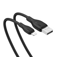 Кабель USB Baseus Pudding Series Fast Charging Cable USB to Lightning Iphone 2.4A 2m Black P10355700111-01
