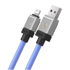 USB кабель Baseus CoolPlay Series Fast Charging Cable USB to Lightning 2.4A 2m Blue CAKW000503