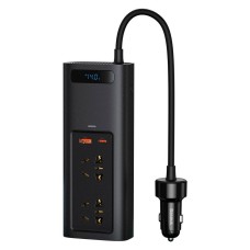 Автомобільний інвертор Baseus IGBT In-car Inverter 150W (220V CN/EU) Black CRNBQ-A01