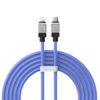 PD Кабель Baseus CoolPlay Series Fast Charging Cable Type-C to Lightning 20W 2m Blue CAKW000103