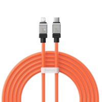 PD Кабель Baseus CoolPlay Series Fast Charging Cable Type-C to Lightning 20W 2m Orange CAKW000107