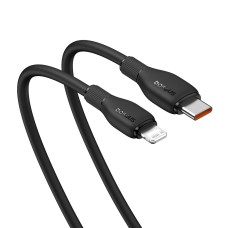 PD Кабель Baseus Pudding Series Fast Charging Cable Type-C to Lightning 20W 2m Black P10355701111