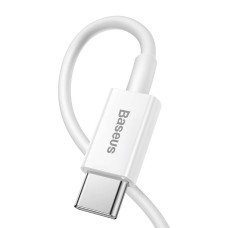 PD кабель Baseus Superior Series Fast Charging Data Cable Type-C to Lightning PD 20W 2m White CATLYS-C02