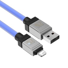 Usb кабель Baseus CoolPlay Series Fast Charging Cable USB to Lightning 2.4A 1m Blue CAKW000403