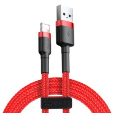 USB кабель Baseus Cafule для Ligthning 2A / 3m Red CALKLF-R09