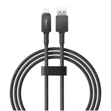 USB кабель Baseus Unbreakable Series Fast Charging USB to Lightning 2.4A 2m Black P10355802111-01