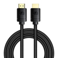 Кабель Baseus High Definition Series Adapter Cable HDMI to HDMI 2.1 8K 3m Black CAKGQ-L01
