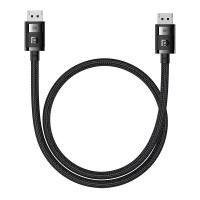 Кабель Baseus High Definition Series Adapter Cable DP to DP 8K 1.5m Black B00633706111-01