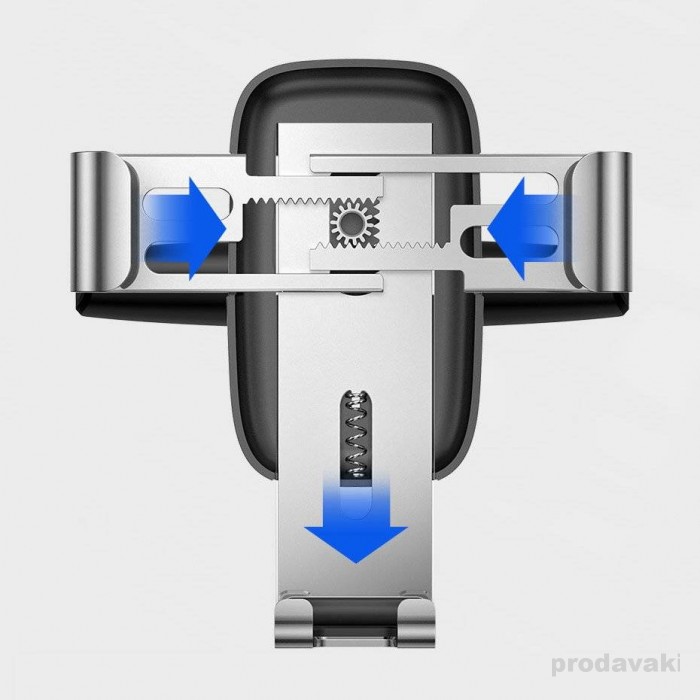 Автомобільний утримувач Baseus Metal Age Gravity Car Mount для CD Black SUYL-J01