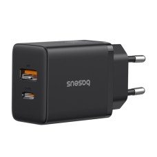 Мережевий зарядний пристрій Baseus Cube Fast Charger C+U 20W EU Cluster Black P10111403113-00