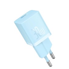 Мережевий зарядний пристрій Baseus GaN5 Fast Charger (mini) 30W Blue CCGN070603