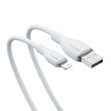 Кабель USB Baseus Pudding Series Fast Charging Cable USB to Lightning Iphone 2.4A 2m White P10355700221-01