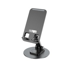 Настільний утримувач BOROFONE BH75 Flawless folding rotatable desktop holder Black