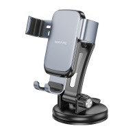 Автомобільний тримач BOROFONE BH95 Warrior gravity car holder (center console) Black