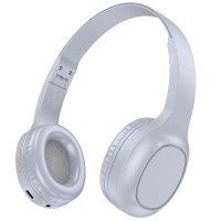 Бездротові Bluetooth навушники HOCO W46 Charm headphones BT 5.3 Light Blue