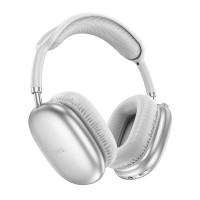 Бездротові Bluetooth навушники Hoco W35 Air Triumph headphones BT 5.3 Silver