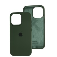 Чохол для iPhone 15 Pro Max silicone case cyprus green