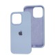 Чохол для iPhone 15 Pro Max silicone case lilac blue