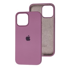 Чохол для iPhone 15 Pro Max silicone case lilac pride