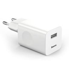 Мережевий зарядний пристрій Baseus Quick Charge White CCALL-BX02