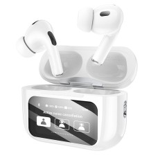 Бездротові Bluetooth навушники Hoco EW72 Soar true wireless ANC Noise Reduction Touch Screen BT 5.3 White