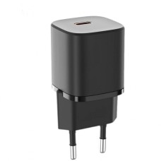 Мережевий зарядний пристрій Veron TC-033 PPS PD QC3.0 33W Black
