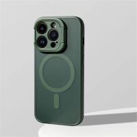 Чохол Stand Camera with MagSase iPhone 14 Pro Green