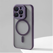 Чохол Stand Camera with MagSase iPhone 15 Purple