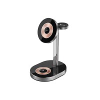 Бездротова зарядка Wiwu Wi-W003 Power Air 3 in 1 Wireless Charger