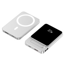 Повербанк портативний акумулятор Power Bank CH A77 MagSafe 22.5W 10000 mAh Silver
