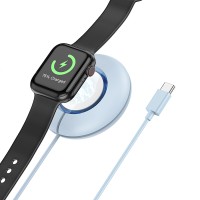 Зарядний пристрій для Apple Watch HOCO CW51 Wireless charger for iWatch Blue