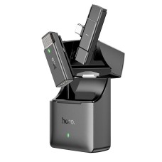 Бездротовий мікрофон Hoco S31 з receiver для Type-C gray nebula