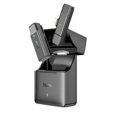 Бездротовий мікрофон Hoco S31 з receiver для iPhone gray nebula