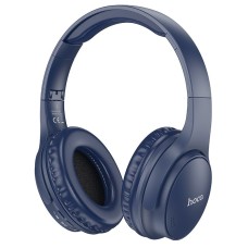 Бездротові Bluetooth навушники HOCO W40 Mighty headphones BT5.3 Blue