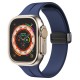 Ремінець Magnetic Silicone Strap Wrist Band для Apple Watch 42mm / 44mm / 45mm / 49mm Midnight blue