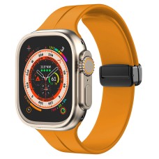 Ремінець Magnetic Silicone Strap Wrist Band для Apple Watch 42mm / 44mm / 45mm / 49mm Brown