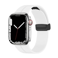 Ремінець Magnetic Silicone Strap Wrist Band для Apple Watch 38mm / 40mm / 41mm White