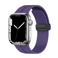 Ремінець Magnetic Silicone Strap Wrist Band для Apple Watch 38mm / 40mm / 41mm Fruit purple