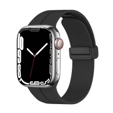 Ремінець Magnetic Silicone Strap Wrist Band для Apple Watch 42mm / 44mm / 45mm / 49mm Black