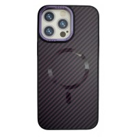 Чохол Carbon Armor Case With Magsafe для iPhone 12 Pro Purple