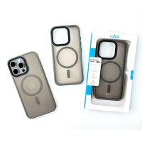 Чохол Color matte Case with MagSafe iPhone 15 Pro Grey
