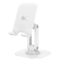 Настільна підставка Hoco HD6 Winner dual-axis rotating desktop stand white
