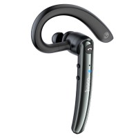Бездротова Bluetooth гарнітура Hoco S19 Heartful ENC noise cancelling BT headphones BT 5.0 Metal Gray