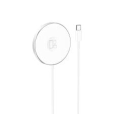 Бездротовий зарядний пристрій Hoco CW41 Magnetic Wireless Charger 15W магнітний silver