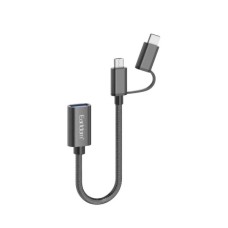 Перехідник Adapter OTG USB-C & Micro To USB Earldom ET-OT84