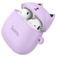 Бездротові Bluetooth навушники Hoco EW45 True wireless stereo headset TWS Lilac cat