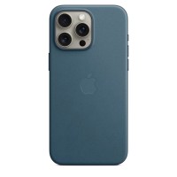 Чохол iPhone 15 Pro Max FineWoven Case with MagSafe Pacific Blue